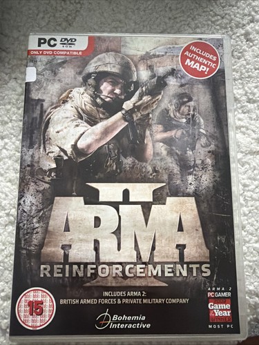 Arma reinforcements dvd - pc,