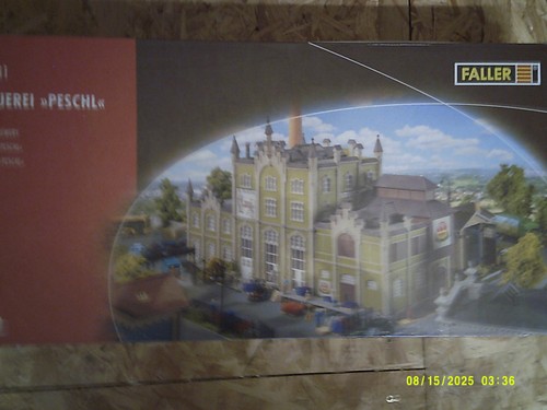 Faller 190081 brauerei - h0,