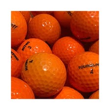 25 Orange Golfbälle Mix Bunt