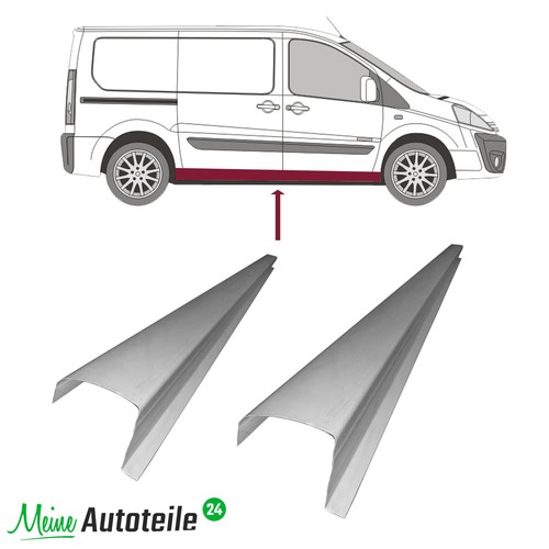 Schweller reparaturblech links - schweller,