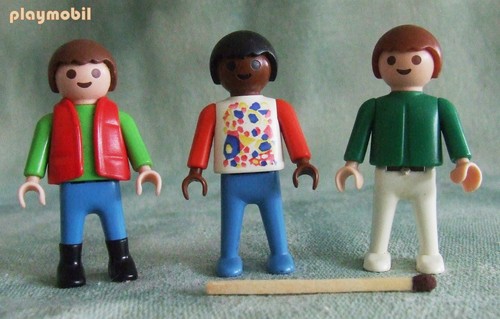 Playmobil figuren sehr alt - sehr,