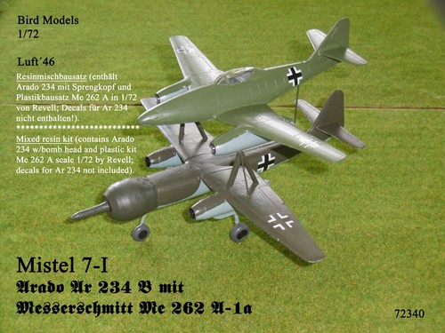 Mistel ar 234 b und - 7-i:,