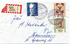 TS BREMEN - Jungfernreise / -9.7.59 - Einschreiben -