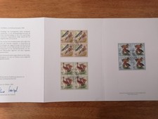  BRD..Entwurf der Sonderpostwertzeichen u.des Ersttagsstempel....1998....5x4