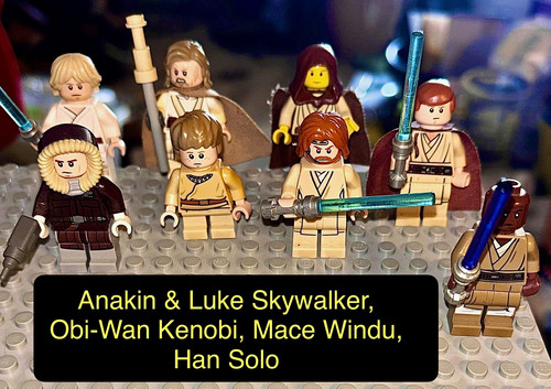 Star wars lego minifiguren - star,