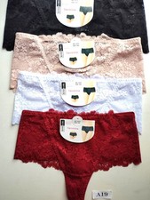4 Damen Strings Tangas Slips