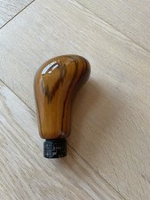 Schaltknauf , Schalthebel, Echtholz Poliert Für VW Golf