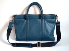 BALLY MIGAN Designer Laptoptasche Schultertasche Business Tasche Leder unisex