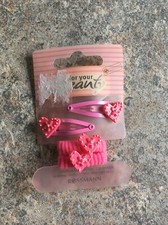 SET Haarspangen + Zopfgummi
