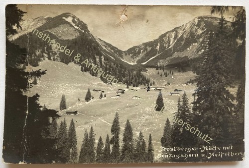 Trostberger hütte - ak,