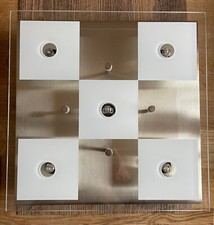 LED Deckenlampe 30x30 gut erhalten - fünf Leuchtmittel