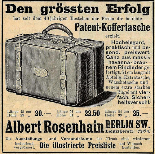 Werbung reklame 1907 - werbung/reklame,