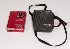 Sony Walkmann DD II, rot, mit