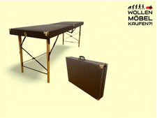 WMK Stilechte & sehr gut erhaltene mobile Mid-Century Massageliege in praktische