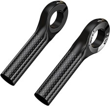 HOUSON Fahrrad Lenkerenden, Carbon Lenkerhörnchen Handlebar Grips MTB Bar Ends
