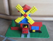 Lego 352 Legoland Windmühle mit Lagerraum und LKW Legoland
