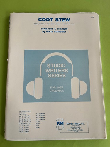 Coot stew maria schneider - stew,,