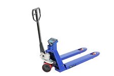 Hubwagen + Palettenwage 2500kg Tragkraft Gabelhubwagen 40Std. Waage IP65 W2672