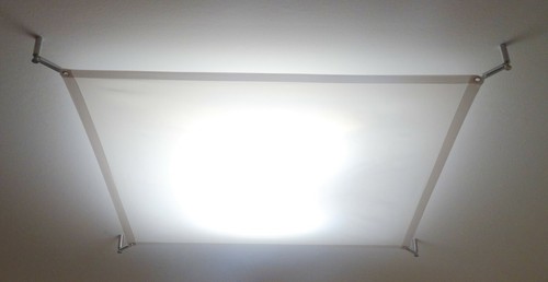 Textile led light - light, sail