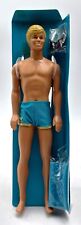 Vintage 1983 Sun Gold Malibu Bademoden Ken Barbie Puppe / Mattel 1088, Ovp
