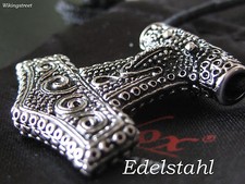 Thors Hammer Edelstahl Ketten