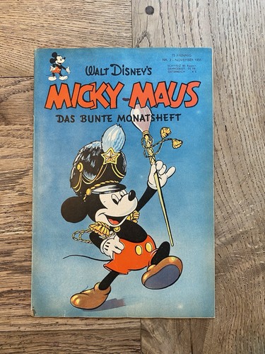 Micky maus 1951 - micky, nr.3