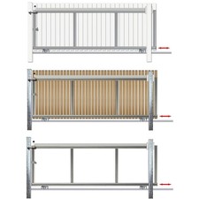 Schiebetor Hoftor Bausatz