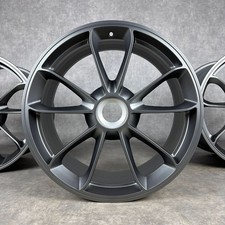 Porsche GT3 Felgen 991 20" Original ZV Zentralverschluss Touring 9+12J PLATINUM