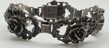 Armband Silber 800 Meisterpunze Trachtenschmuck Rosen floral