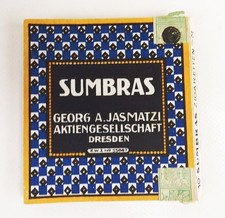 Alte Pappschachtel Sumbras