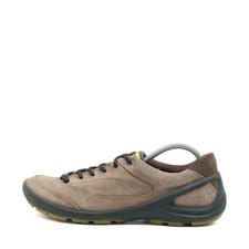 ecco Damen biom schnürschuhe braun leder niedrig einlegesohle outdoor EU 40