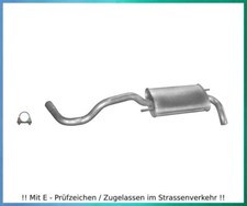 Endschalldämpfer für VW Polo