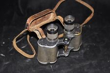 Altes Fernglas 8x30 N 4107 639 mit Strichplatte u Lederschutzkappe Militär 1-2WK