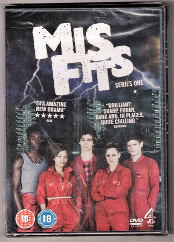 Misfits series one - 2, dvd`s