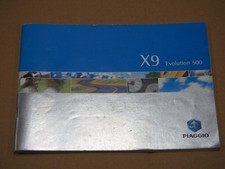 Fahrerhandbuch I Piaggio X9 500 Evolution (1513063)