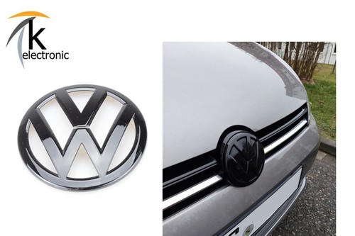 Golf emblem schwarz - vw,