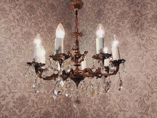 antik 8 Fl Kronleuchter