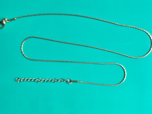 Zarte collier box kette - zarte, collier-box-kette,18k