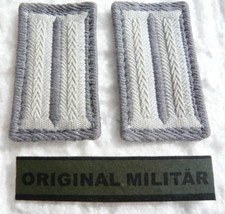 Bundeswehr Kragenspiegel  Heeresflieger Truppe GRAU Uniform Rang Abzeichen Jacke