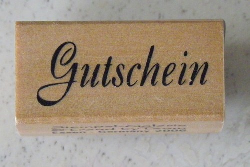 Stempel gutschein ca - stempel,