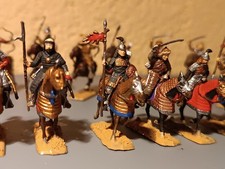 Figuren 1:72  Mongolen Cavalry Top Bemalt B