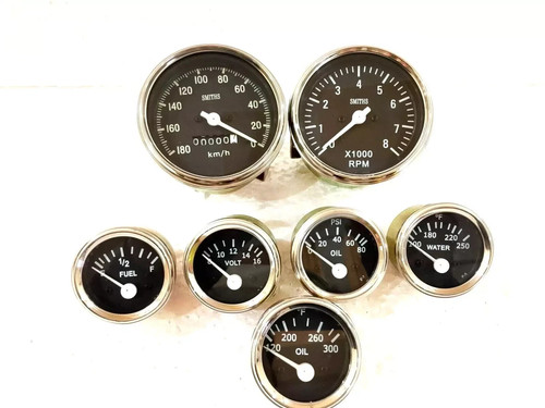 Smiths replica tacho - kmph, acw