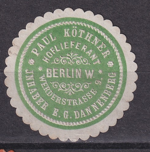 77598 siegelmarke paul - siegelmarke,