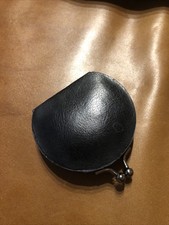 Vintage sehr schöner alter  Taschen-Klapp-Spiegel  Leder Klappbar