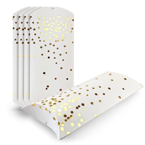 Geschenkbox karton weiß - 5x,