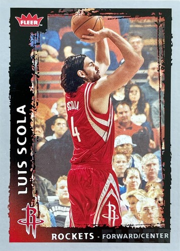 2008 fleer luis scola - 2008-09,