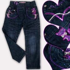 Neu Mädchen Jeans Kinder