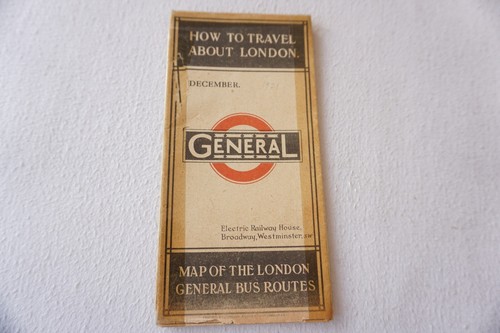 Dez 1921 karte von london - von,