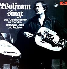 Wolfram - Wolfram Singt Aus Sieben Jahrhunderten Zur Theorbe, Radleier LP '