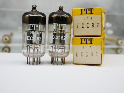 Matched pair ecc82 12au7 - pair,
